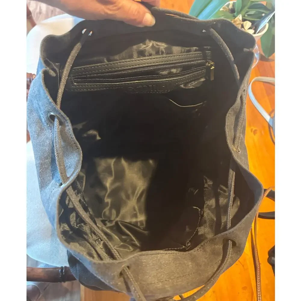 Gootium Canvas Gray Travel Backpack School